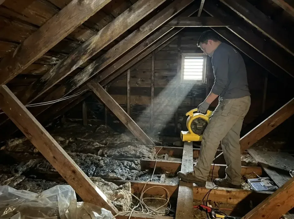 attic-water-damage-drying-proc-007 — frequently asked questions, Emergency Water Extraction & 24/7 Flood Response in Burr Ri…